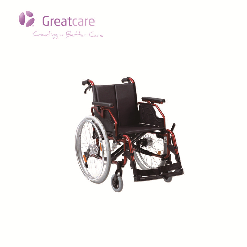 Fauteuil roulant en aluminium